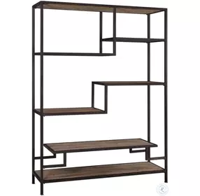 Tristan Aged Black Etagere