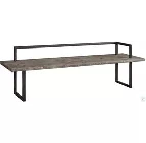 Herbert Antique Whitewash Bench