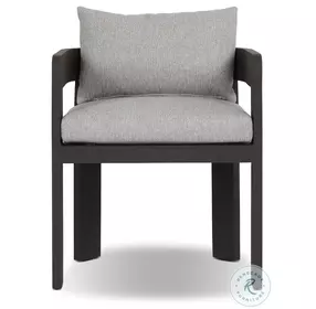 Jackson Concha Fog Outdoor Metal Dining Chair