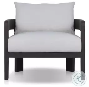 Jackson Alessi Linen Outdoor Metal Chair