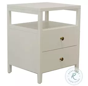 Avery Coconut Milk End Table