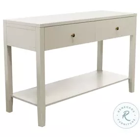 Avery Coconut Milk Console Table