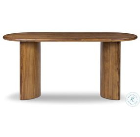Paden Seasoned Brown Acacia 65" Desk
