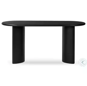 Paden Aged Black Acacia 65" Desk