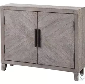 Adalind Whitewash 2 Door Accent Cabinet