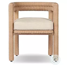Tacova Casa Cream Outdoor Dining Chair