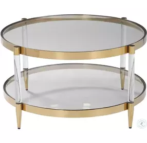 Kellen Gold Cocktail Table