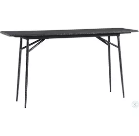 Kaduna Black Console Table