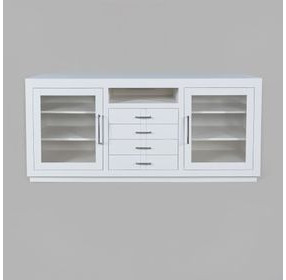 Auburn Hills White 70" Media Console