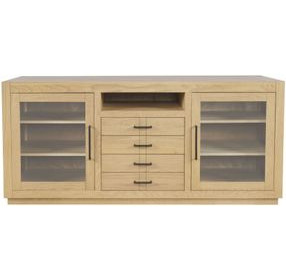 Auburn Hills Light Oak 70" Media Console