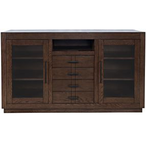Auburn Hills Dark Oak 50" Media Console