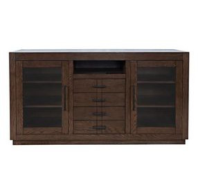 Auburn Hills Dark Oak 60" Media Console