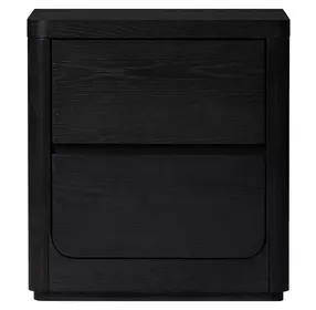 Modena Midnight Blue 2 Drawer Nightstand