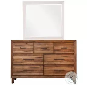Trinidad Brown 7 Drawer Dresser