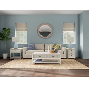 Carmella Pebble Oak Rectangular Occasional Table Set
