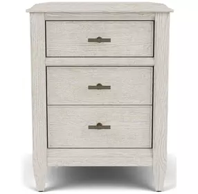 Carmella Pebble Oak Rectangular Chairside Table