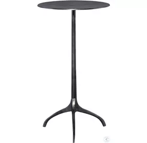Beacon Antique Nickel Accent Table