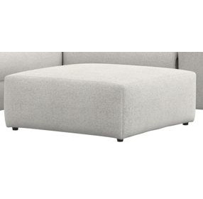 Terrence Chalk Castered Cocktail Square Ottoman