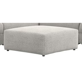 Terrence Oyster Castered Cocktail Square Ottoman