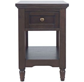 Brentwood Arbor Oak Rectangular Chairside End Table