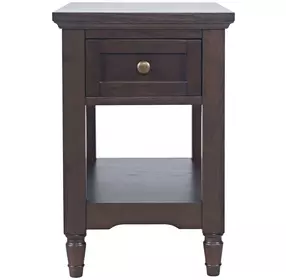 Brentwood Arbor Oak Rectangular Chairside End Table