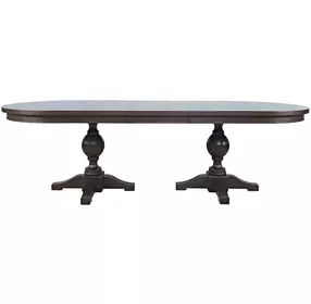 Brentwood Arbor Oak Extendable Oval Dining Table