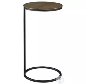 Brunei Antique Gold Accent Table