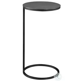 Brunei Antique Nickel Accent Table