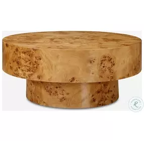 Tangle Honey Tone Round Coffee Table