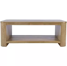 Janzen Cascade Oak Rectangular Cocktail Table