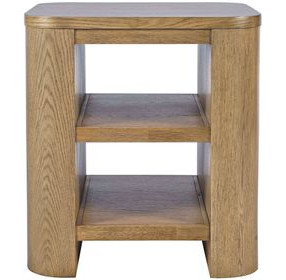 Janzen Cascade Oak Square End Table