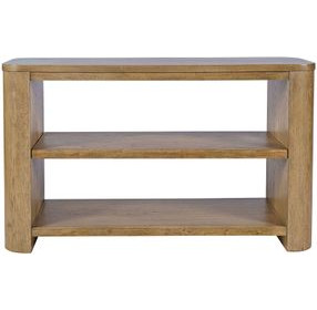 Janzen Cascade Oak 50" Sofa Console Table
