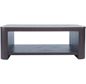 Janzen Espresso Rectangular Cocktail Table