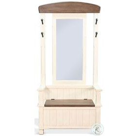 Sundale White 78" Hall Tree
