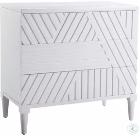 Colby Crisp White Drawer Chest