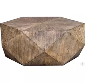 Volker Burnished Honey Cocktail Table