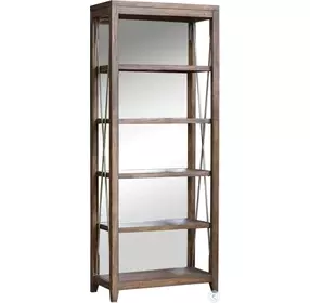 Delancey Weathered Oak Etagere