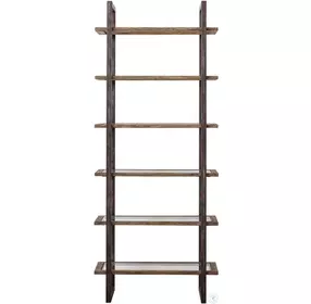 Olwyn Aged Steel Etagere