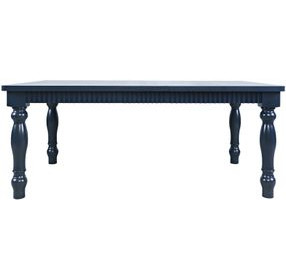 Westport Navy 72" Extendable Rectangular Dining Table