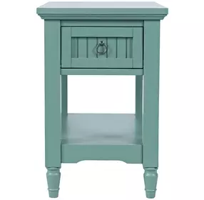 Westport Fern Green Square Chairside End Table