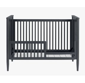 Modern Nursery Iron Ore Convertible Crib