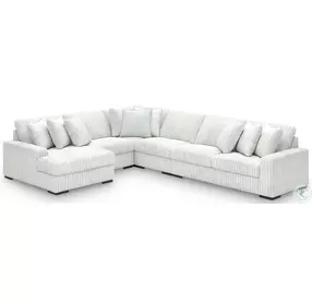 Stupendous Alloy 5 Piece Sectional with LAF Chaise