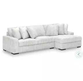 Stupendous Alloy 2 Piece Sectional with RAF Chaise