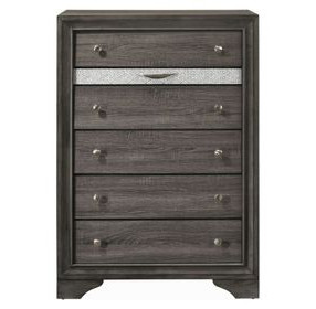 Naima Gray 6 Drawer Chest