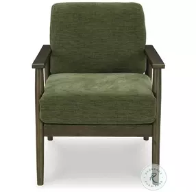 Bixler Olive Showood Accent Chair