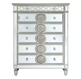 Varian Silver 6 Drawer Chest