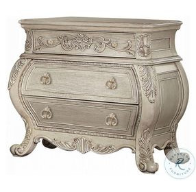 Ragenardus Antique White Nightstand
