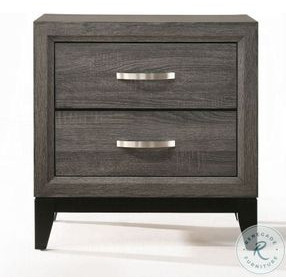 Valdemar Weathered Gray Nightstand