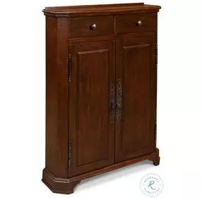 Austrian Walnut Hall Cabinet