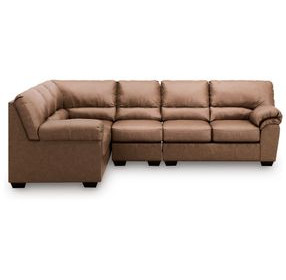 Whitlock Caramel 3 Piece Modular RAF Sectional